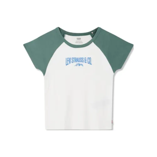 Levis Белые Женские Футболки