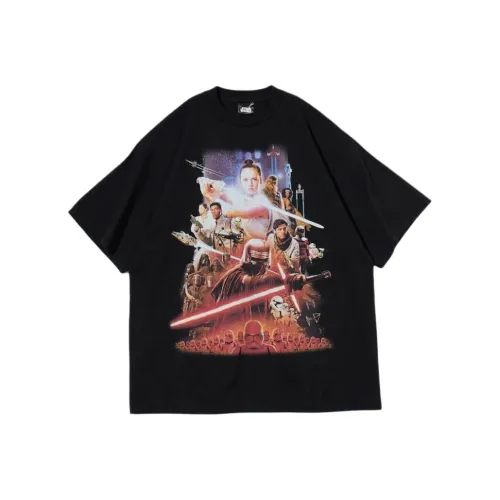 FREAK'S STORE Звездные Войны Co Брендированная версия Черная Унисекс Футболка