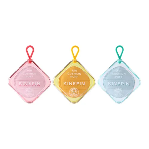 KINEPIN Хлопковая конфета Капля воды Форма Розовый Легко наносится без эффекта "маски" 3 шт