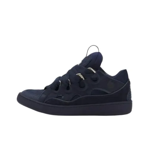 Lanvin Curb Low Топ Скейтборд Кроссовки Унисекс Темно-синий