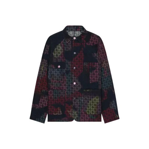 Givenchy SS25 Monogram 72 Denim Jacket Men's Multicolor