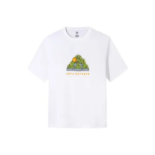 ANTA Outdoor Collection T-Shirt Мужская Чисто Белая