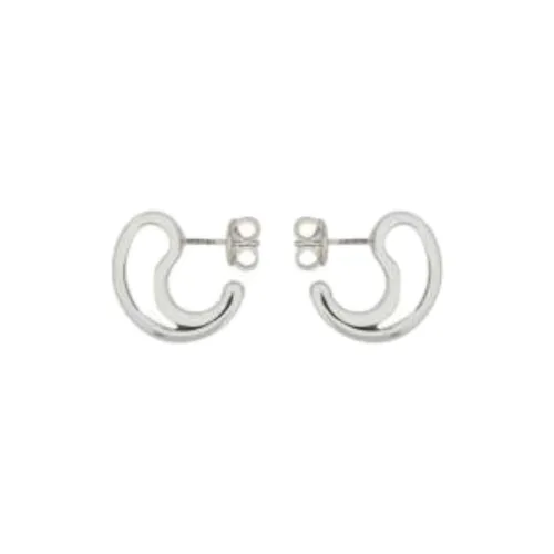 Bottega Veneta Серьги-гвоздики из стерлингового серебра Women's Silver