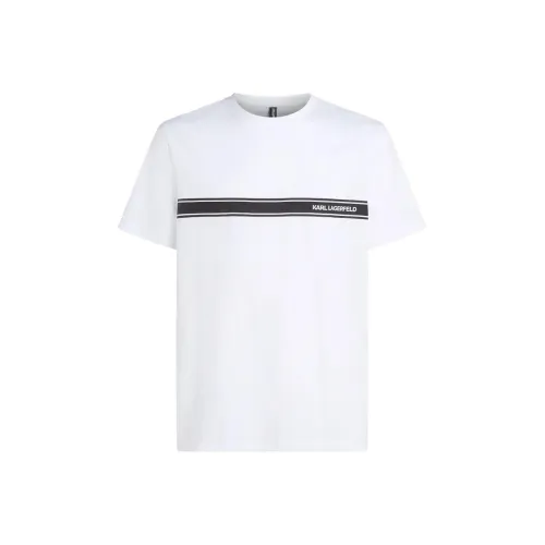Karl Lagerfeld T-Shirt Мужской Белый