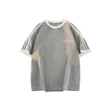 Вересковый серый & Белые полосы