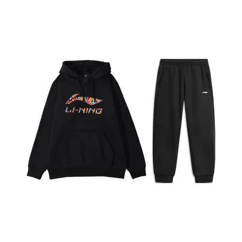 Лайнер Повседневная Спортивная Одежда Унисекс Черный