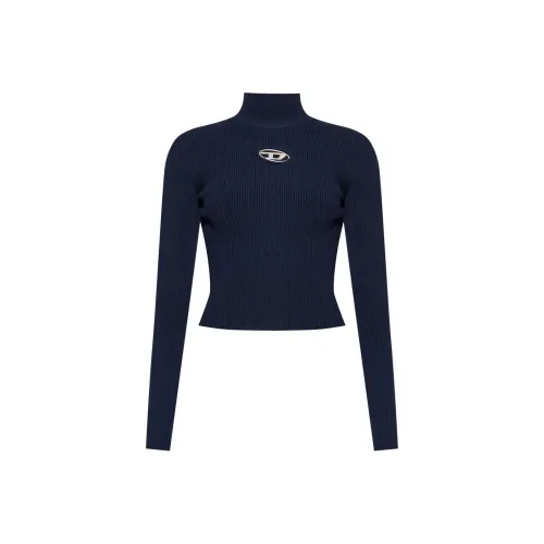 DIESEL Трикотаж Женский Темно-синий