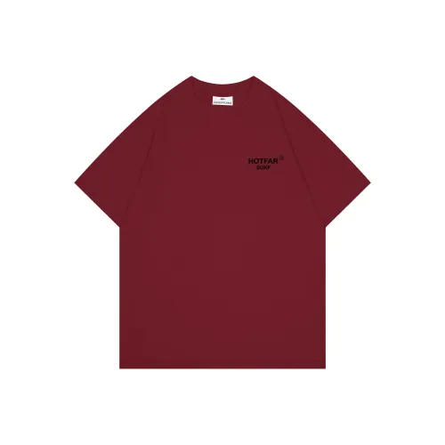 HIPHOPPUNKS T-Shirt Унисекс Бордовый