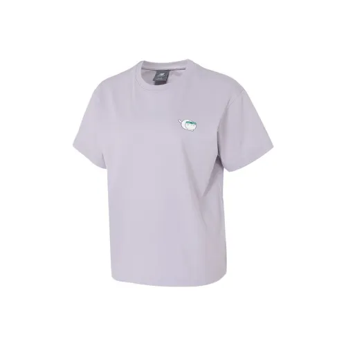New Balance Sports Life Collection Фиолетовые Женские Футболки