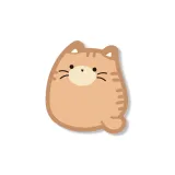 Милый котенок брошь [розовая кошка]