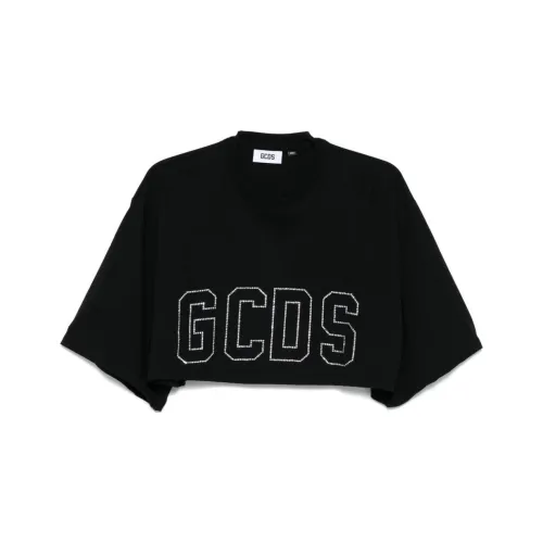 GCDS Черные Женские Футболки