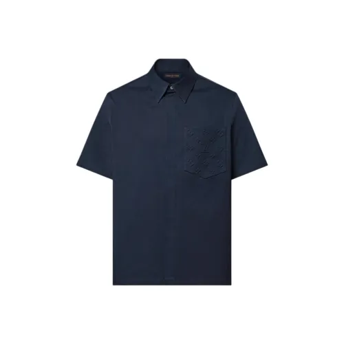 LOUIS VUITTON FW25 Поло Мужское Черное