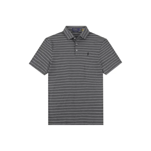 Polo Ralph Lauren SS25 Поло Мужское Темно-Серое