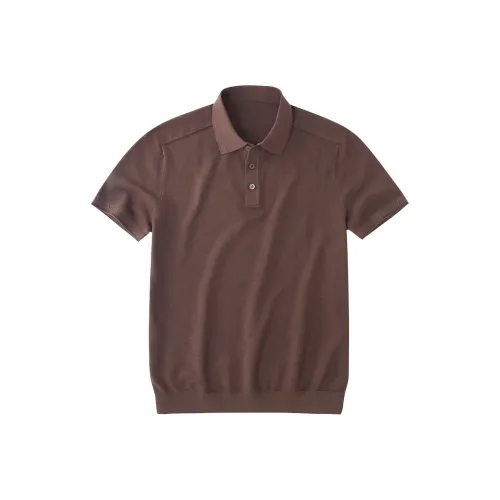 Mr.Bu Поло Мужское Кофейное Латте