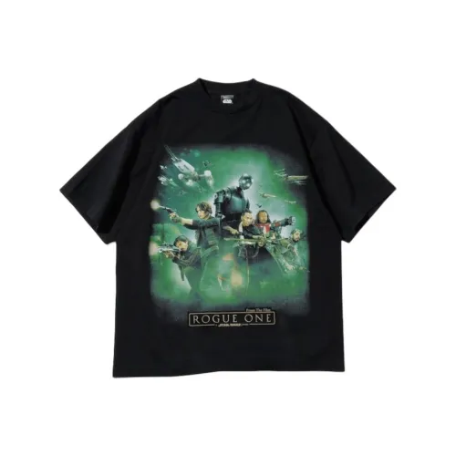 FREAK'S STORE Звездные Войны Co Брендированная версия Черная Унисекс Футболка