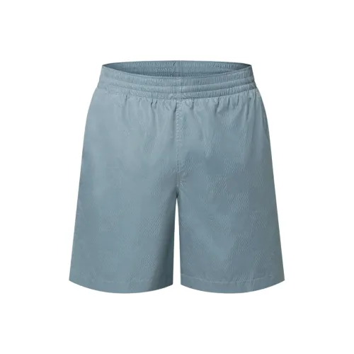 LOUIS VUITTON FW25 Пляжные шорты Мужские Синие