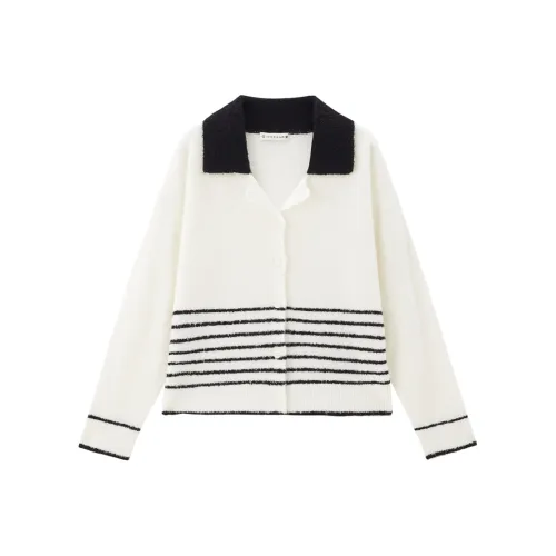 Giordano Трикотаж Женский Черный Белый