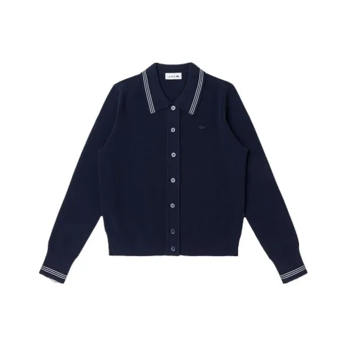 LACOSTE Темно-синий Женские Трикотаж