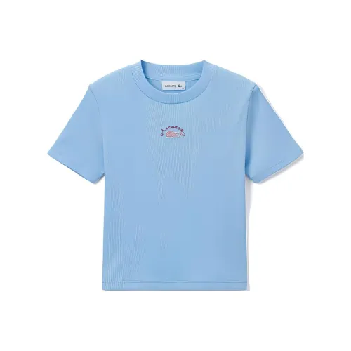 lacoste HBP/Небесно-голубой Женские футболки