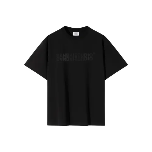 SANBAI STUDIO T-Shirt Унисекс Черный