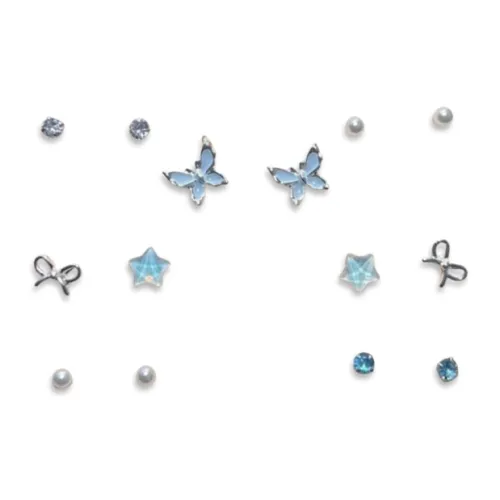 LuluCanaan Alloy Stud Earrings Women's