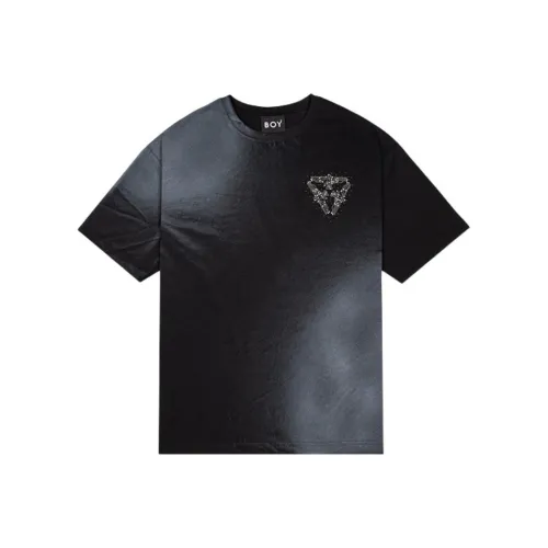 BOY LONDON Мужские черные футболки