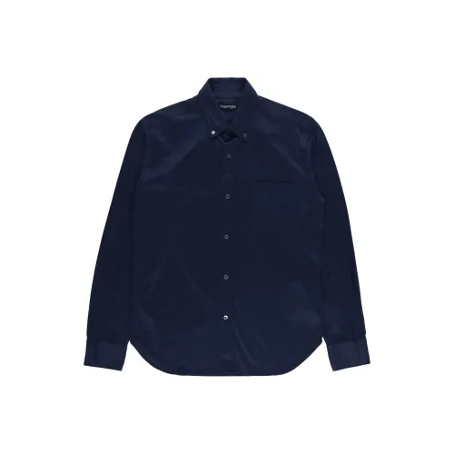 TOM FORD Midnight Blue Мужские Рубашки