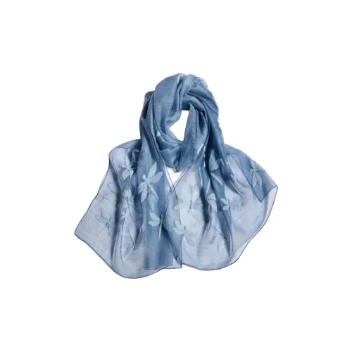 Red Bean Шерсть Тутовый шелк Смесь Silk Scarves Женские