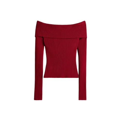 H&M Темно-красный Женский Трикотаж