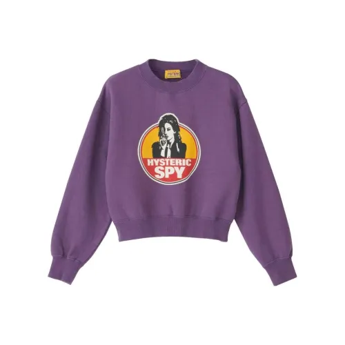 HYSTERIC GLAMOUR Фиолетовый Женские Свитшоты