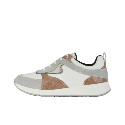 GEOX Bulmya Низкий Топ Повседневная Обувь Женская Серый Белый