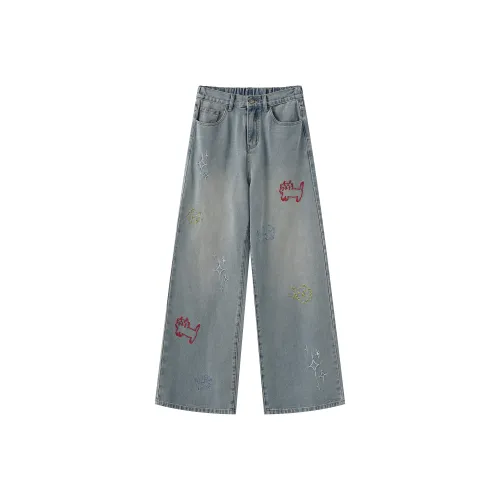 NSTNEW START Джинсы Унисекс Washed Light Blue