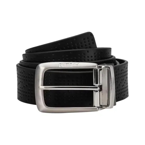PUMA Коровья кожа кожаные ремни мужской черный