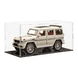 Мерседес-Бенц G63 [Белый] + Акриловая крышка для защиты от пыли