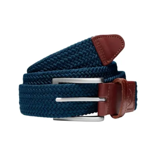 PUMA Полиэстер Резиновый ремень мужской синий