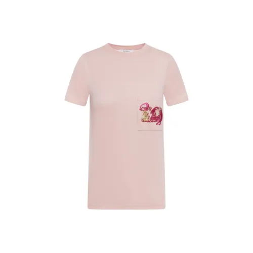 MaxMara Розовые Женские Футболки