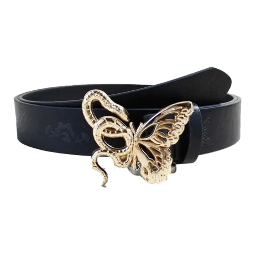 IOTS Ремни из ПУ (полиуретана) кожа унисекс 2,8 см