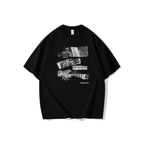 HIPHOPPUNKS Черная унисекс футболка