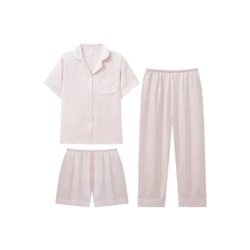 QIAOYUN Пижамный комплект женский светло-розовый