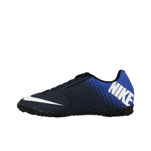 Nike Bombax Tf Slip-resistant Abrasion-resistant Football Cleats Men's Blue Найк Бомбакс Tf Противоскользящие Устойчивые к истиранию Футбольные бутсы Мужские Синие