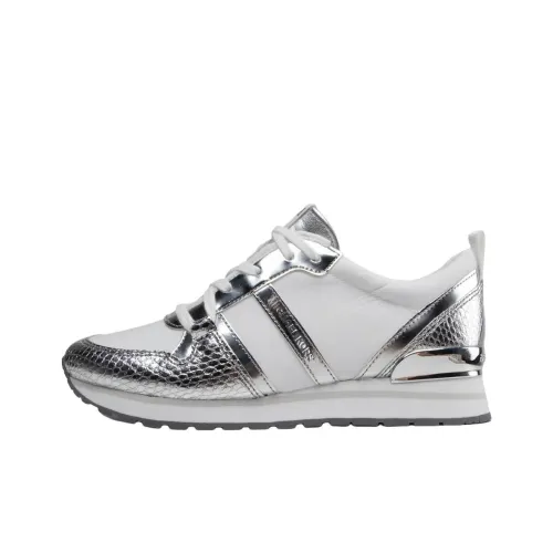 MICHAEL KORS Dash Low Топ Повседневная обувь Женская Серебряная