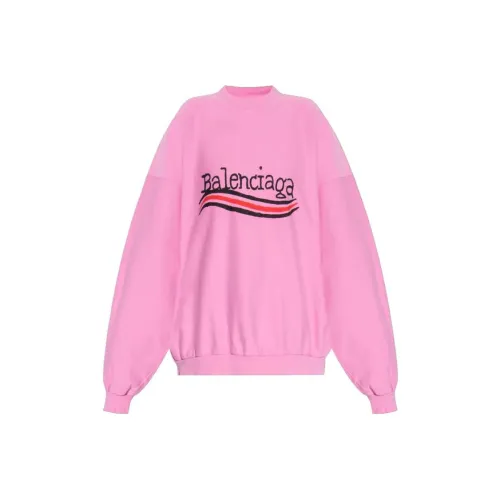 Balenciaga Толстовка Женская Розовая
