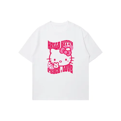 Санрио x HelloKitty Хелло Китти T-рубашка унисекс