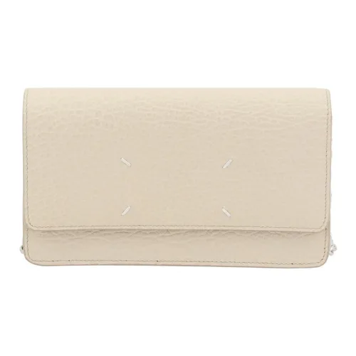 Maison Margiela Телячья кожа Одно плечо Кошелек Женские Светло-бежевый