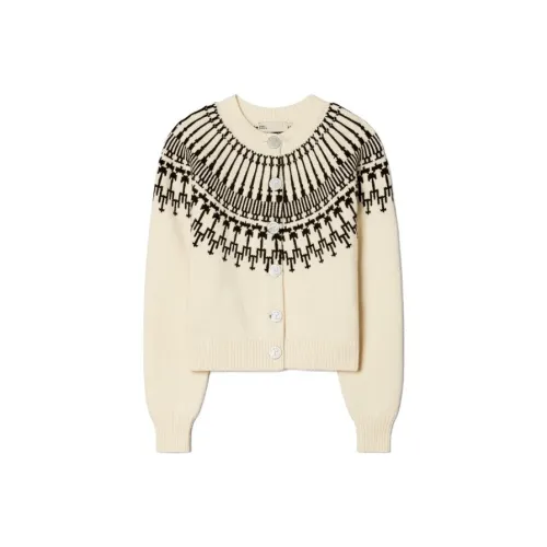 Tory Burch Трикотаж Женский Айвори Белый