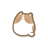 Милый брошь в виде кошки [Коричневая кошка]