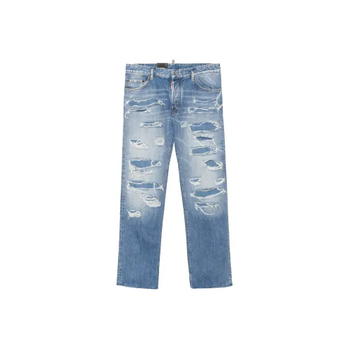 DSQUARED 2 Blue Men's Jeans DSQUARED 2 Синий Мужской Джинсы