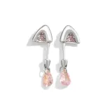 Серьги-кольца Hao Ying Ling Xin (Розовый)