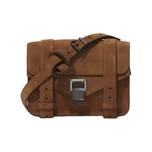 PROENZA SCHOULER Lambskin Сумка через плечо Мини Женская Ореховый Коричневый