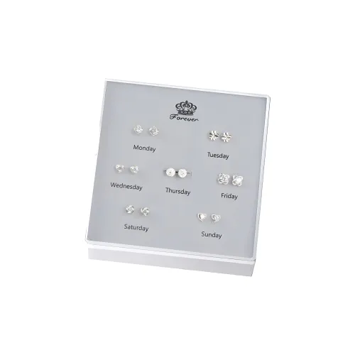 Серьги-гвоздики из стерлингового серебра 925 пробы Beth Jewelry Женские